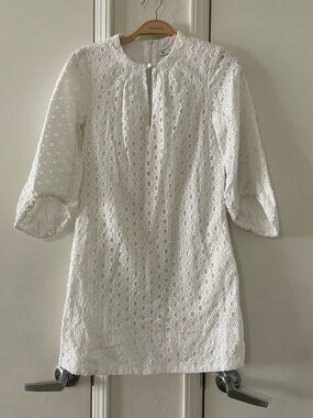 Women’s eyelet mini dress